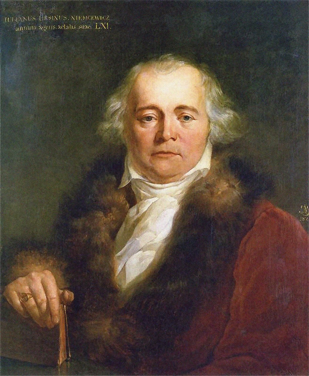 Julian Ursyn Niemcewicz 1757-1841, 1822 od Antoni Brodowski