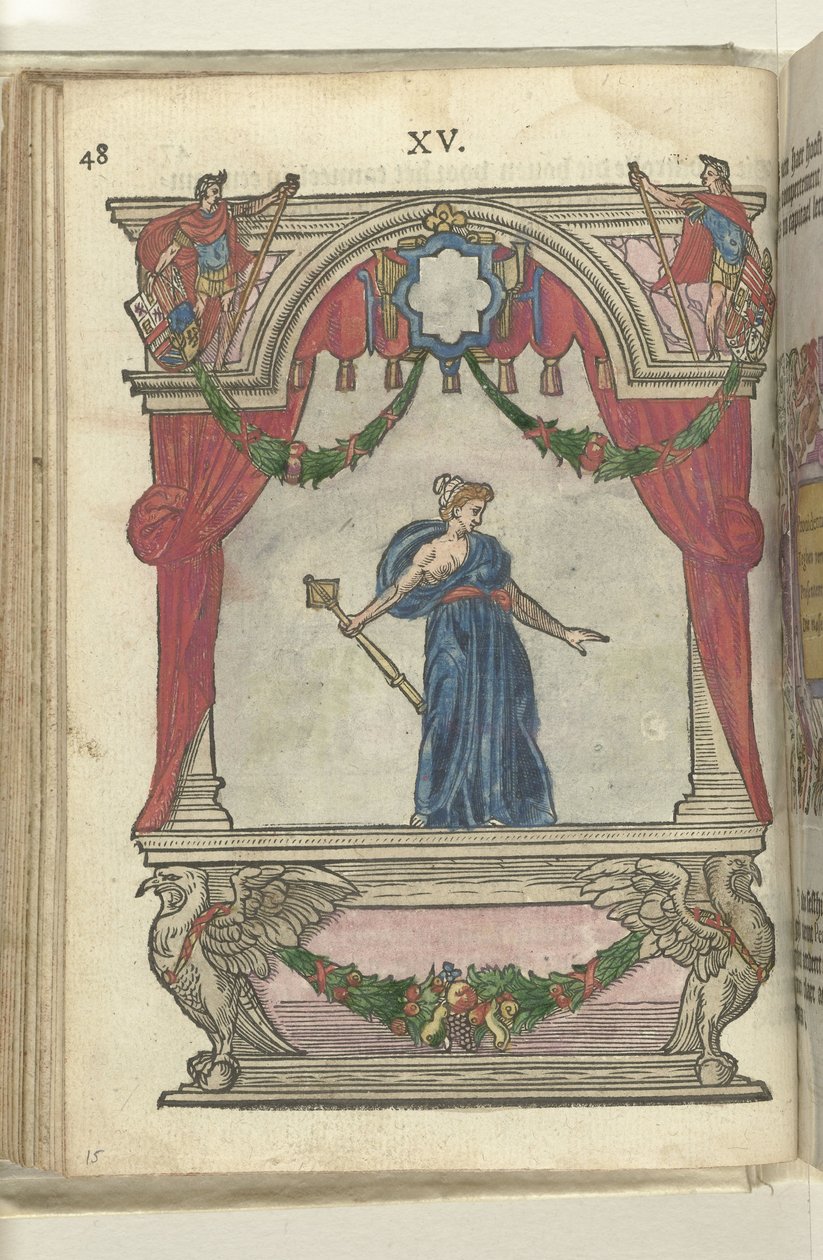 Scéna s personifikací prozřetelnosti (Providentia), 1578 od Antoni van Leest