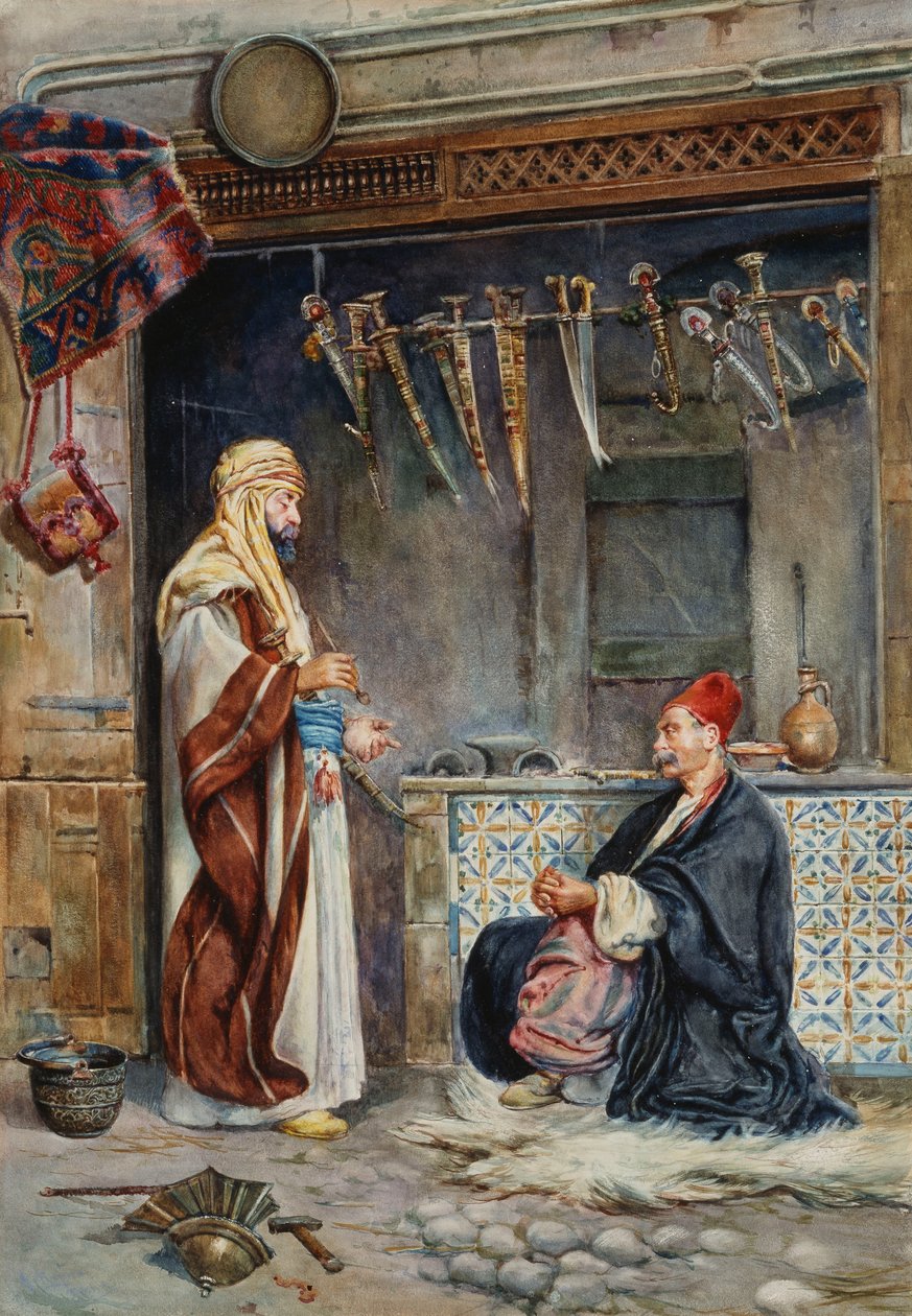 Výrobce zbraní od Antonia Maria de Reyna Manescau