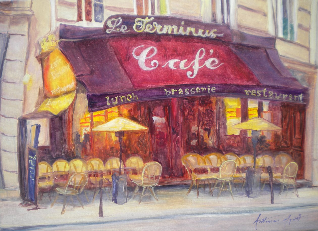 Cafe le Terminus, 2010 od Antonia Myatt