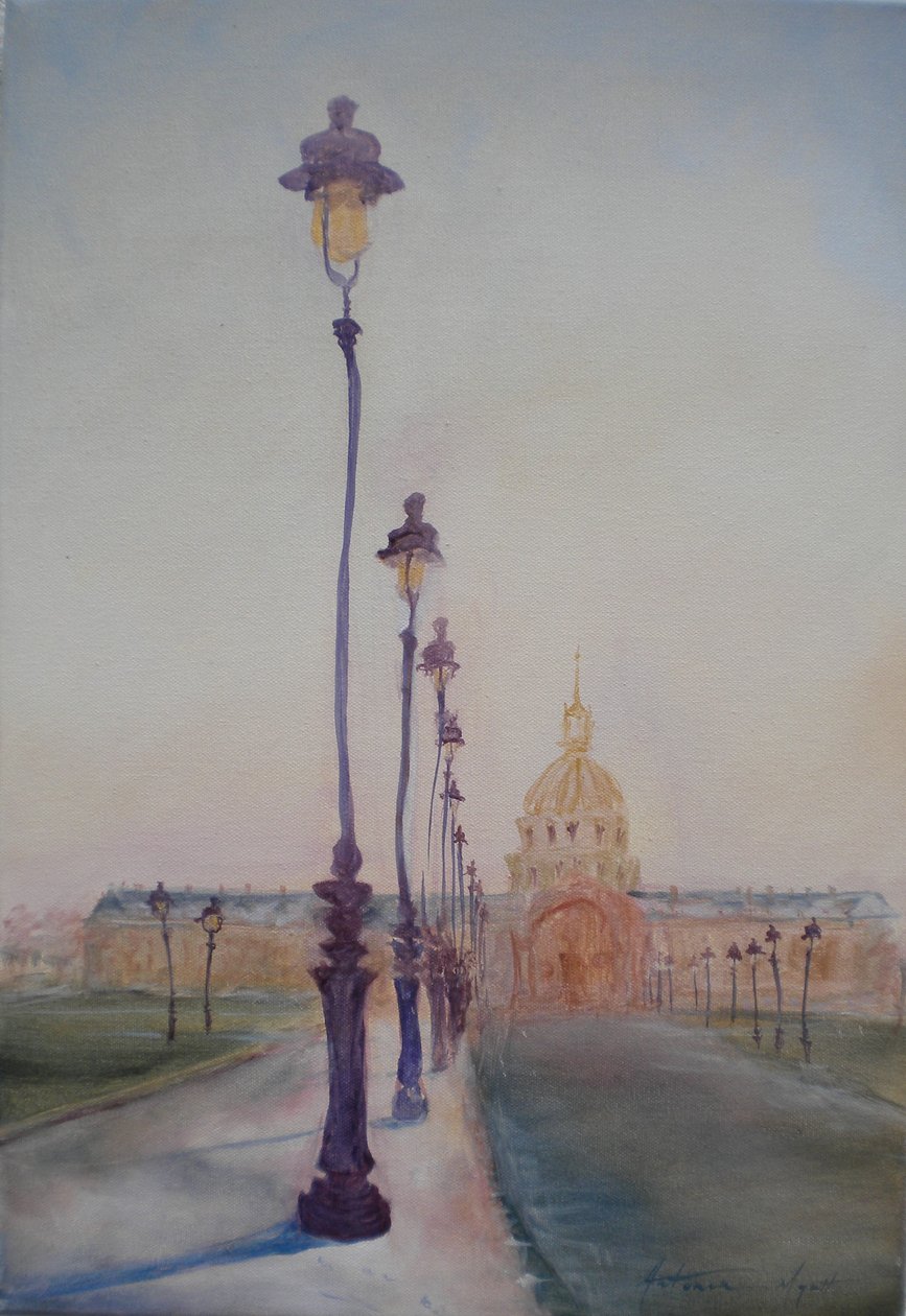 Lampa před kostelem Dome, 2010 od Antonia Myatt