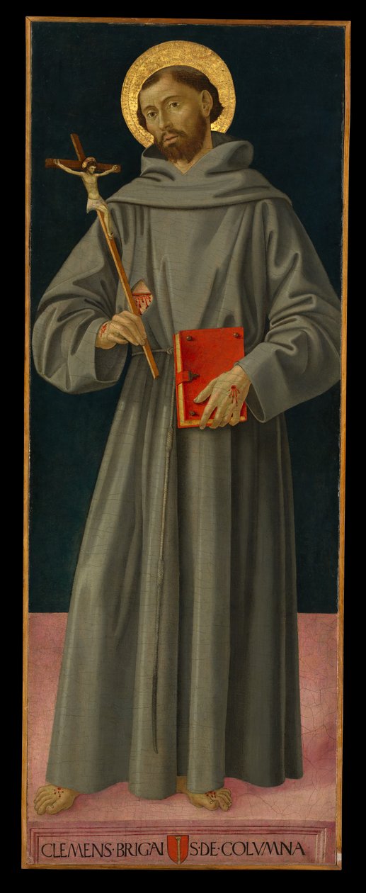 Antoniazzo Romano - Svatý František z Assisi, ca. 1480-81 od Antoniazzo Romano