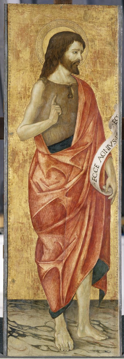 Jana Křtitele, cca 1500 (tempera na topolovém dřevě) od Antoniazzo Romano