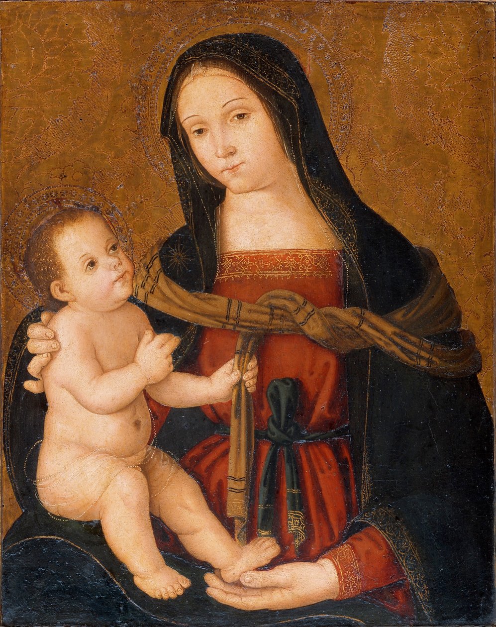 Madona s dítětem od Antoniazzo Romano