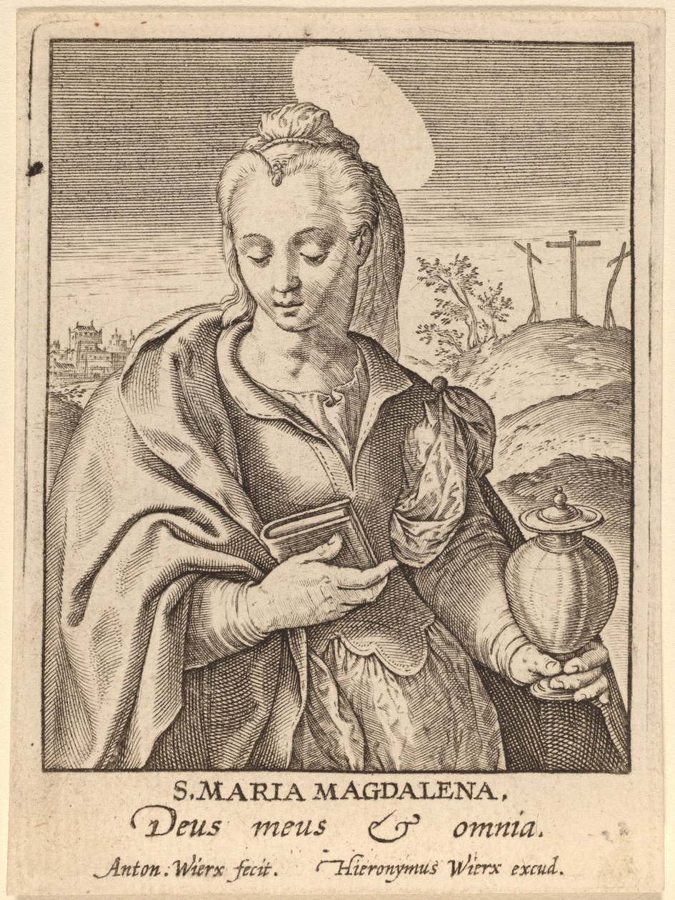 S. Maria Magdalena od Antonie Wierix
