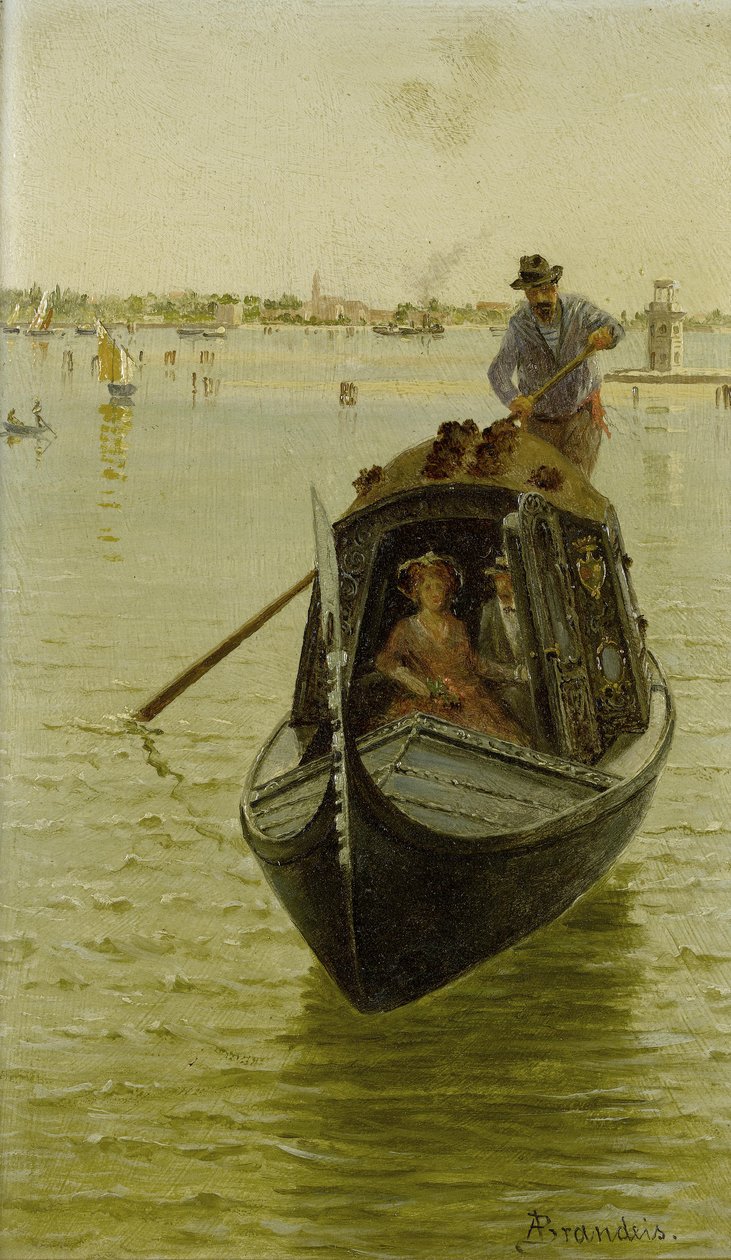 Benátská gondola od Antonietta Brandeis