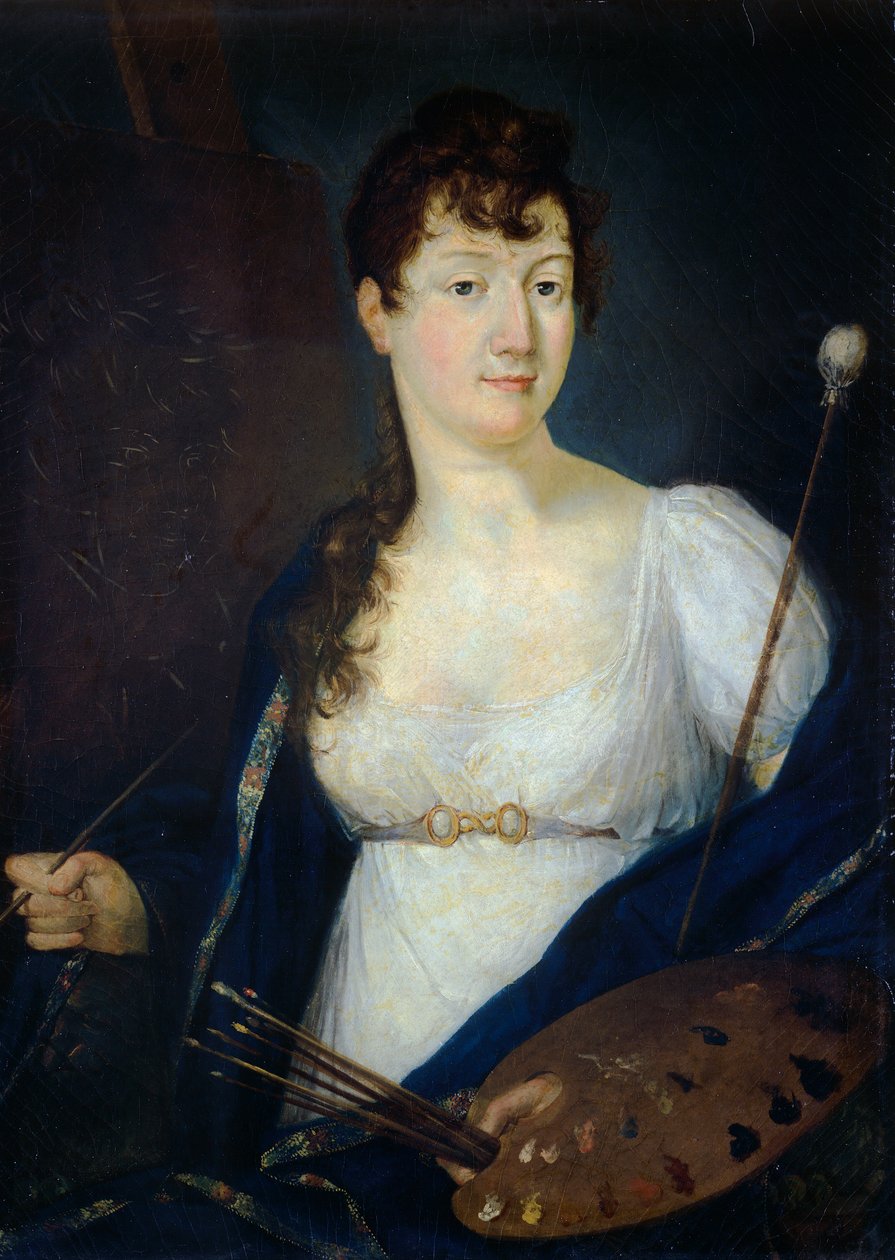 Autoportrét, Antonietta Costa Galera (1777-1859) od Antonietta Costa Galera