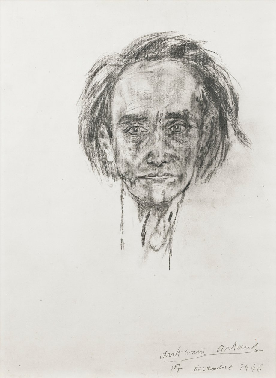 Autoportrét Antonina Artauda od Antonin Artaud