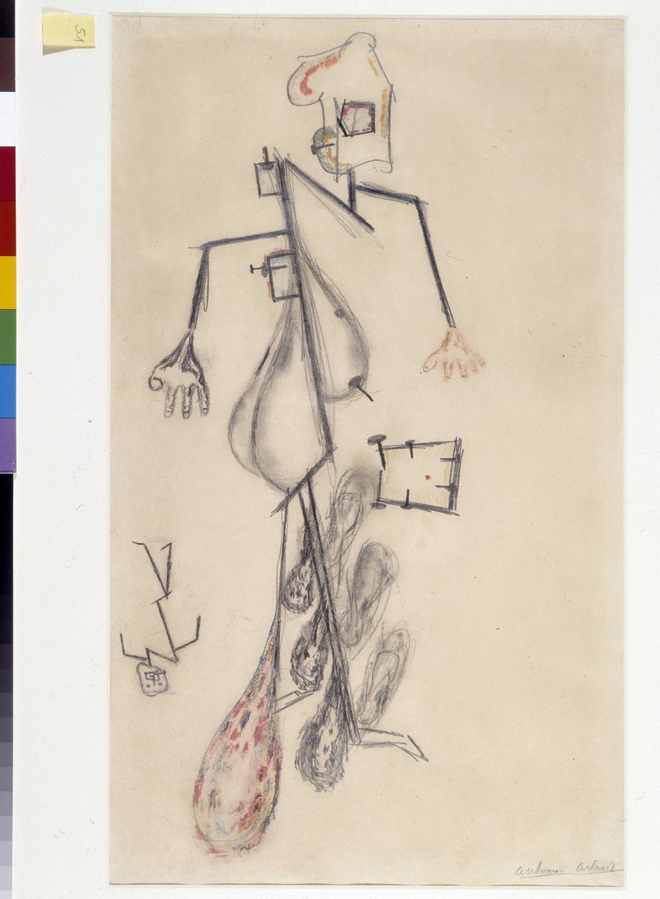 Člověk a jeho bolest od Antonin Artaud