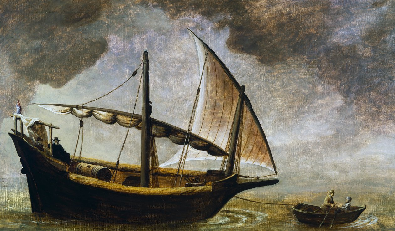 Janovská vinařská loď ze 17. století, 20. (malba) od Antonino Traverso
