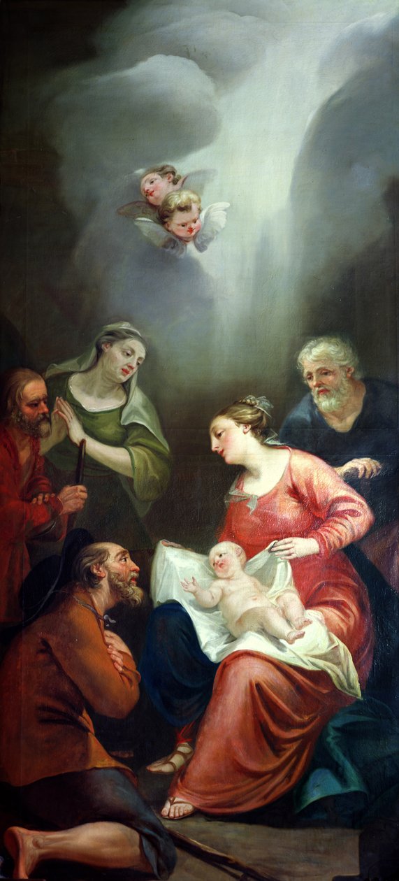 Klanění pastýřů od Antonio Bellucci