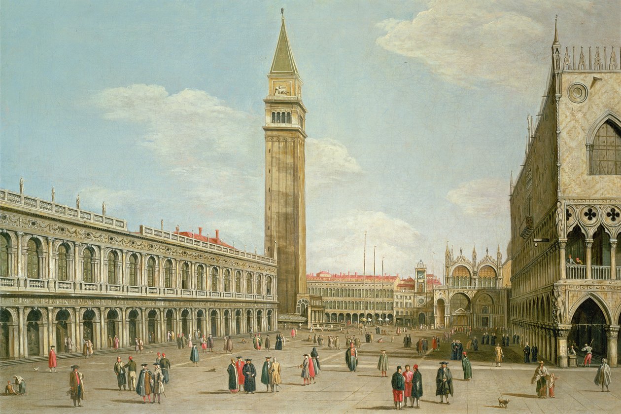 náměstí svatého Marka od Giovanni Antonio Canal