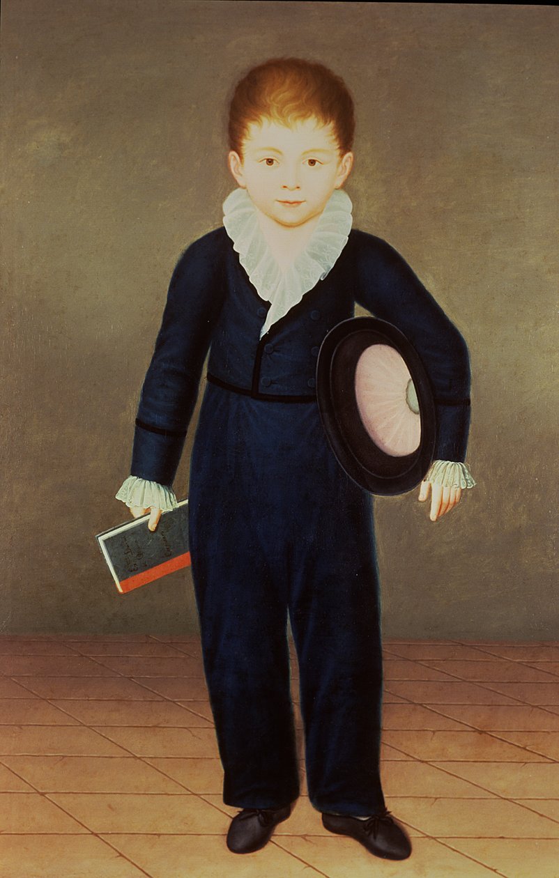 Markýz de Penafiel, syn vévody z Osuny od Antonio Carnicero