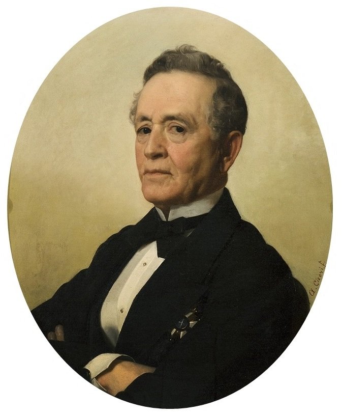 Portrét poradce Lopes Netto od Antonio Ciseri