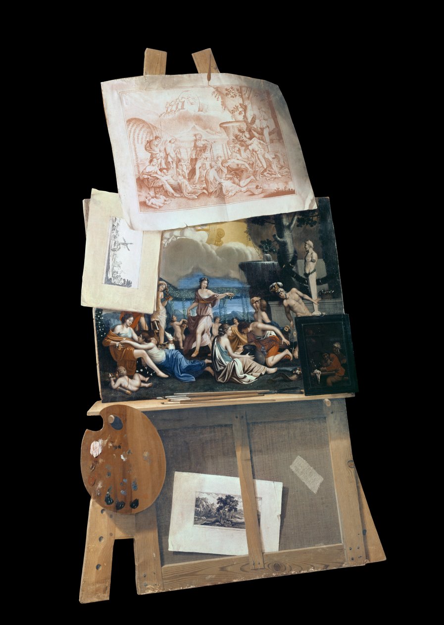 Malířův stojan, 1686 od Antonio Forbera