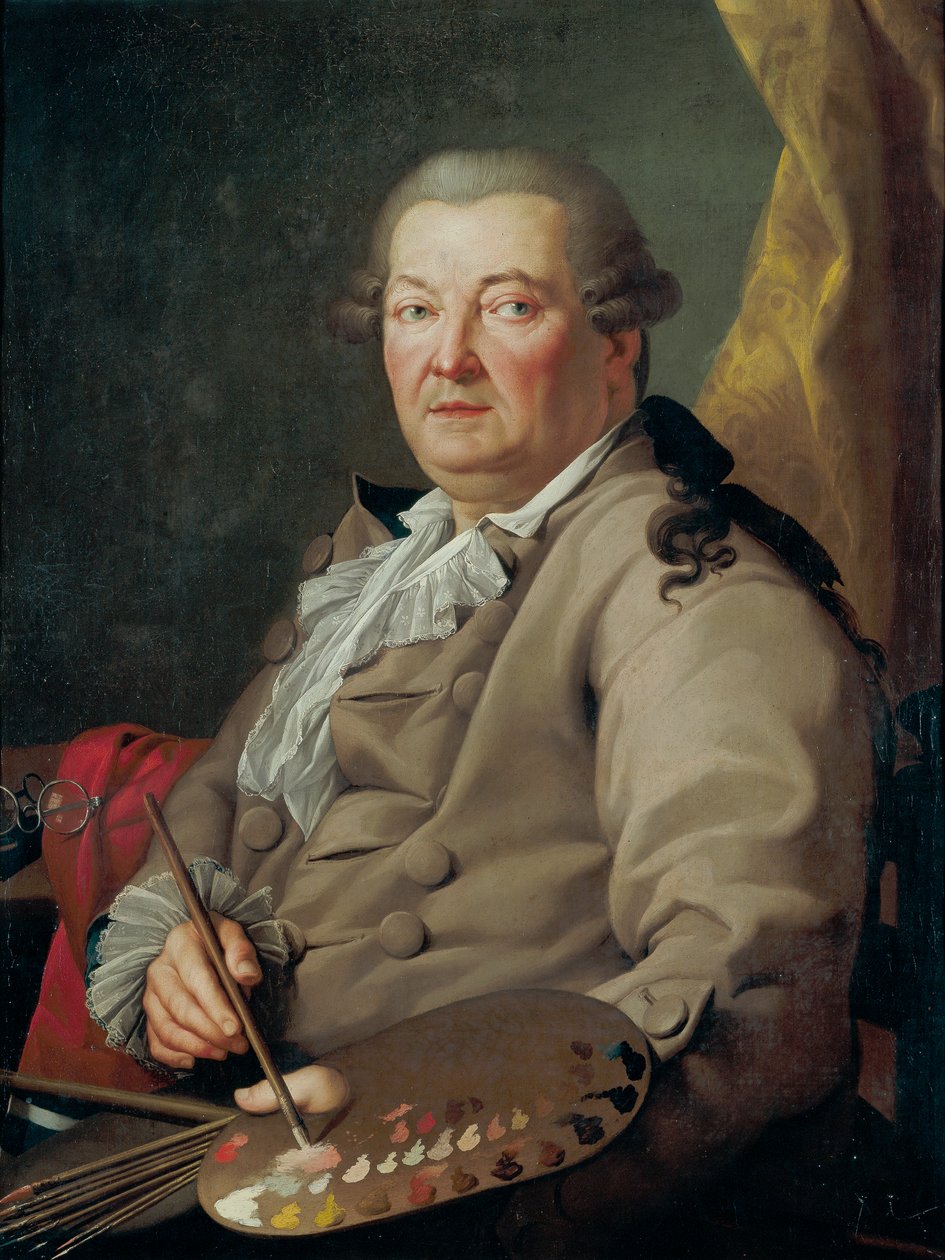 Autoportrét od Antonio the Elder Gonzalez Velazquez