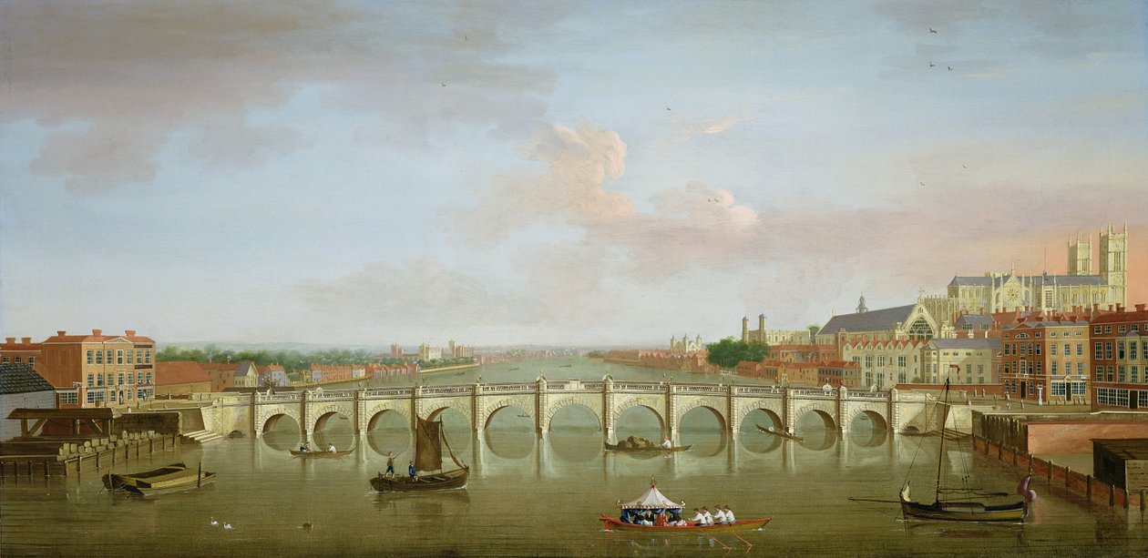 Westminsterský most od Antonio Joli