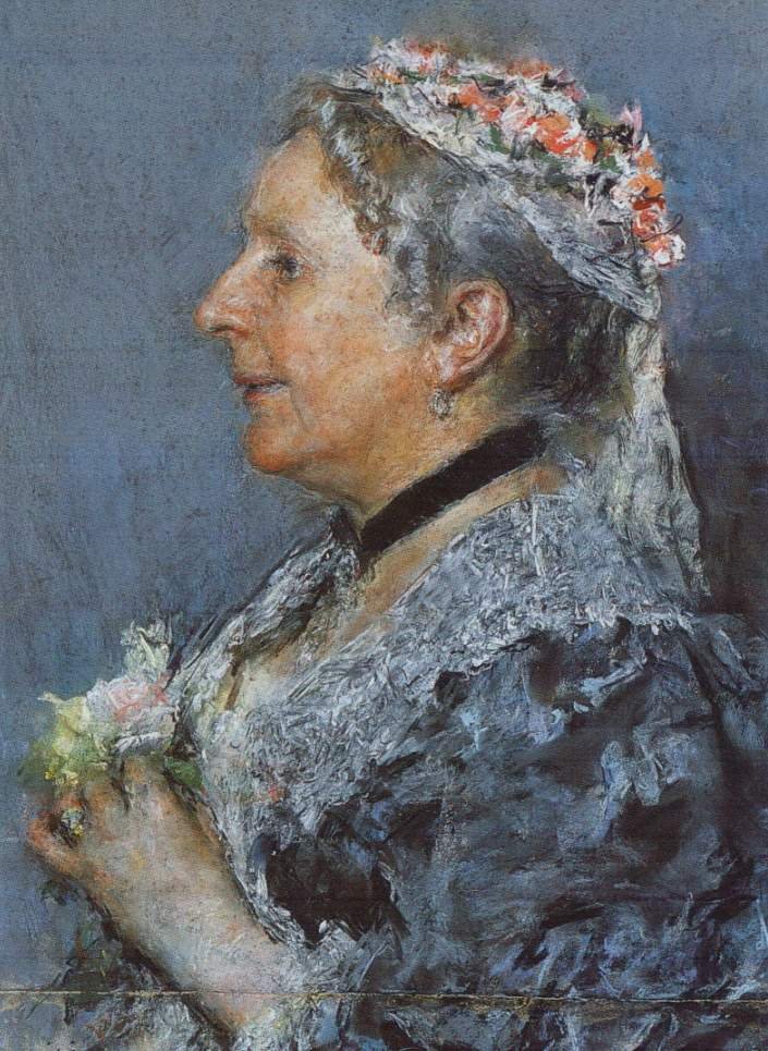 Ariana Wormeley Curtis od Antonio Mancini