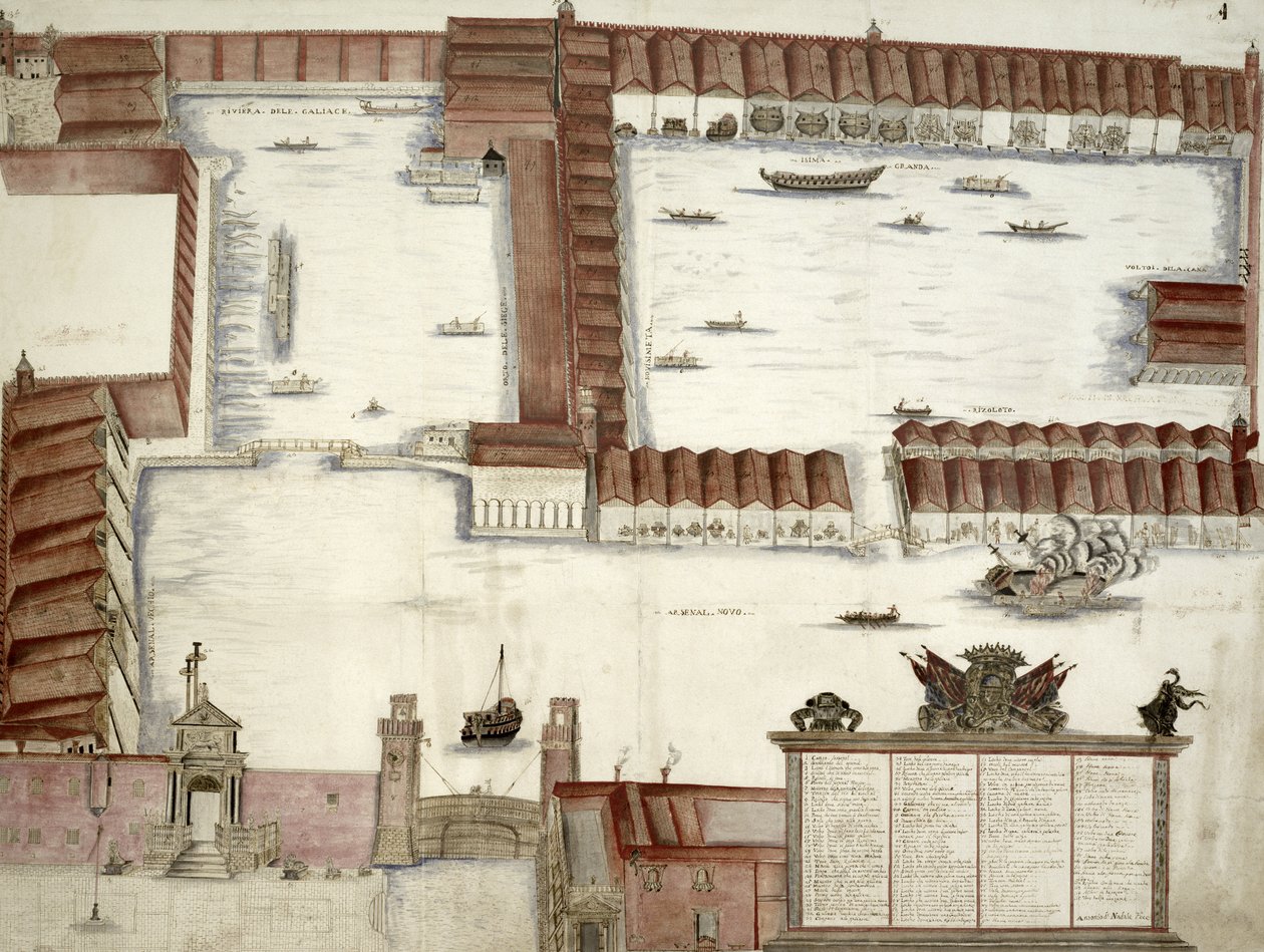 Plán Arsenale, Benátky od Antonio Natale