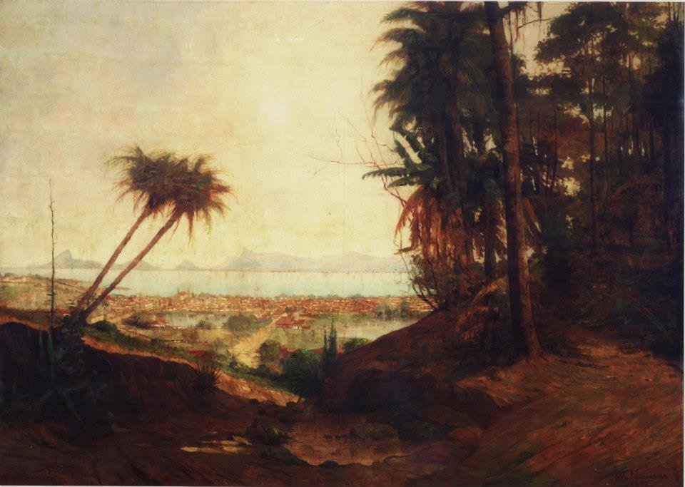 Panorama Niterói od Antonio Parreiras