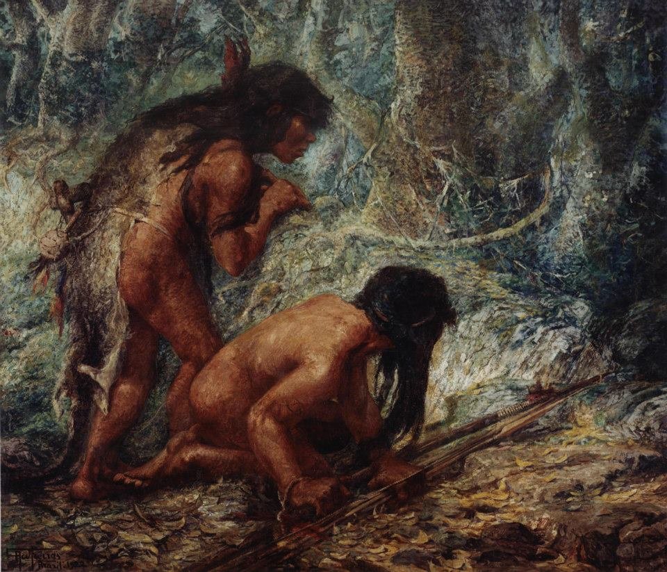 Primitivní lidé Portugues: Primevosn od Antonio Parreiras