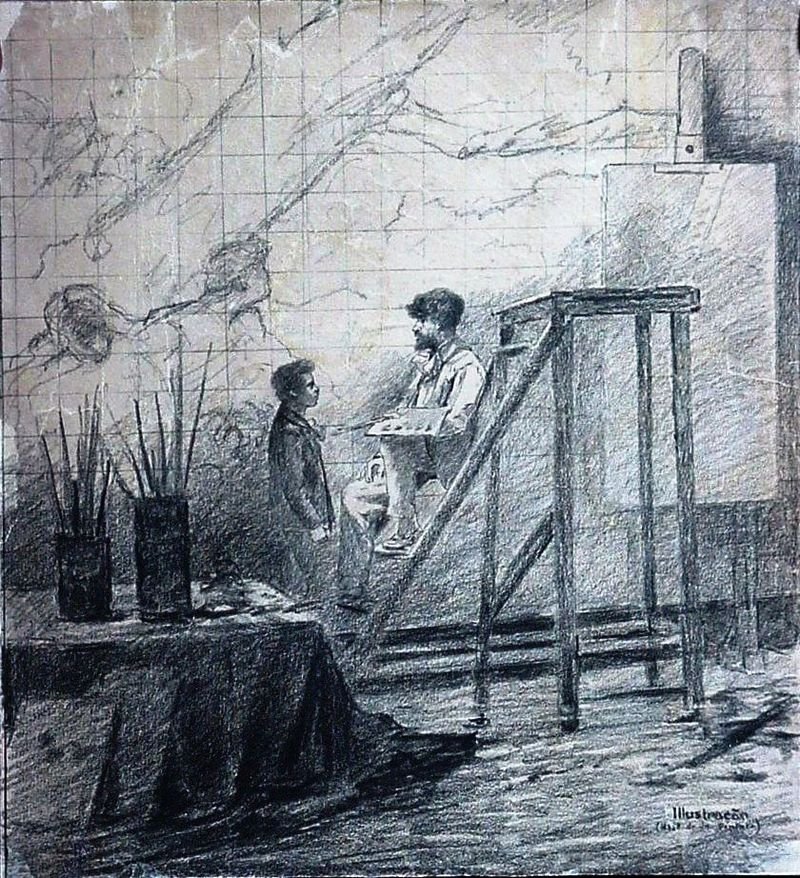 Neznámý obrázek od Antonio Parreiras