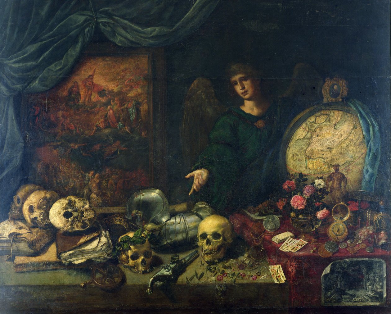 Alegorie marnosti, 1650-60 od Antonio Pereda y Salgado