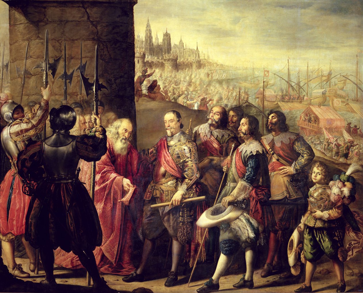 Reliéf Janova, 1528, asi 1634-35 od Antonio Pereda y Salgado
