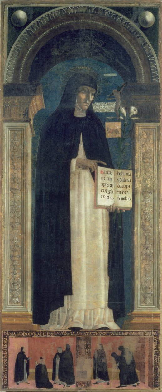 Blahoslavená Maddalena Coppini od Antonio da Pavia