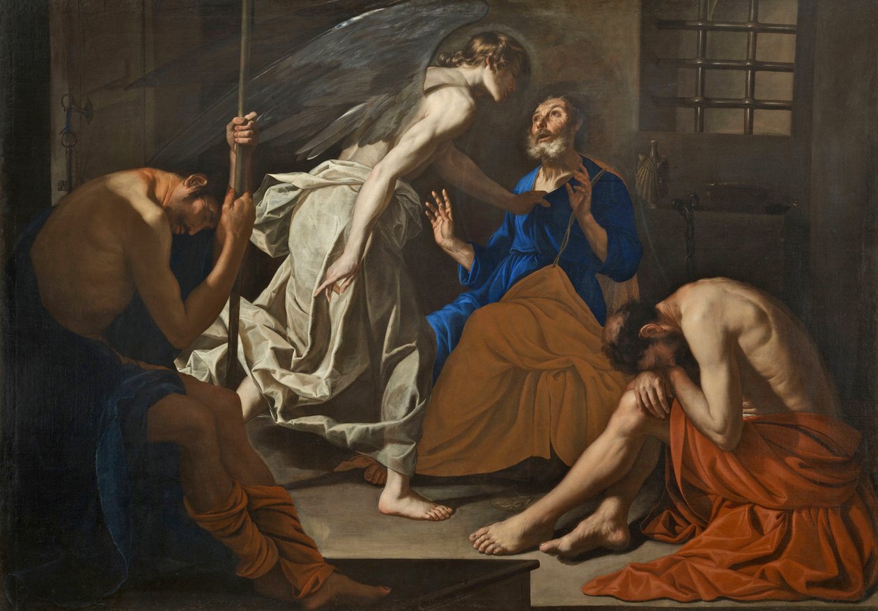 Osvobození svatého Petra od Antonio de Bellis