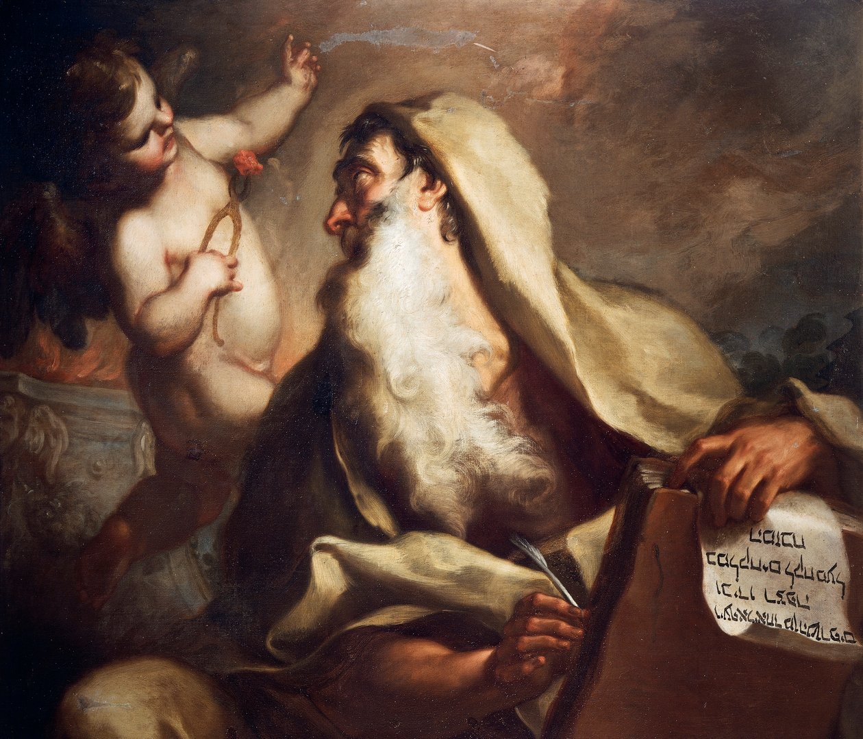 Prorok Izajáš od Antonia Balestra (1666-1740) od Antonio Balestra