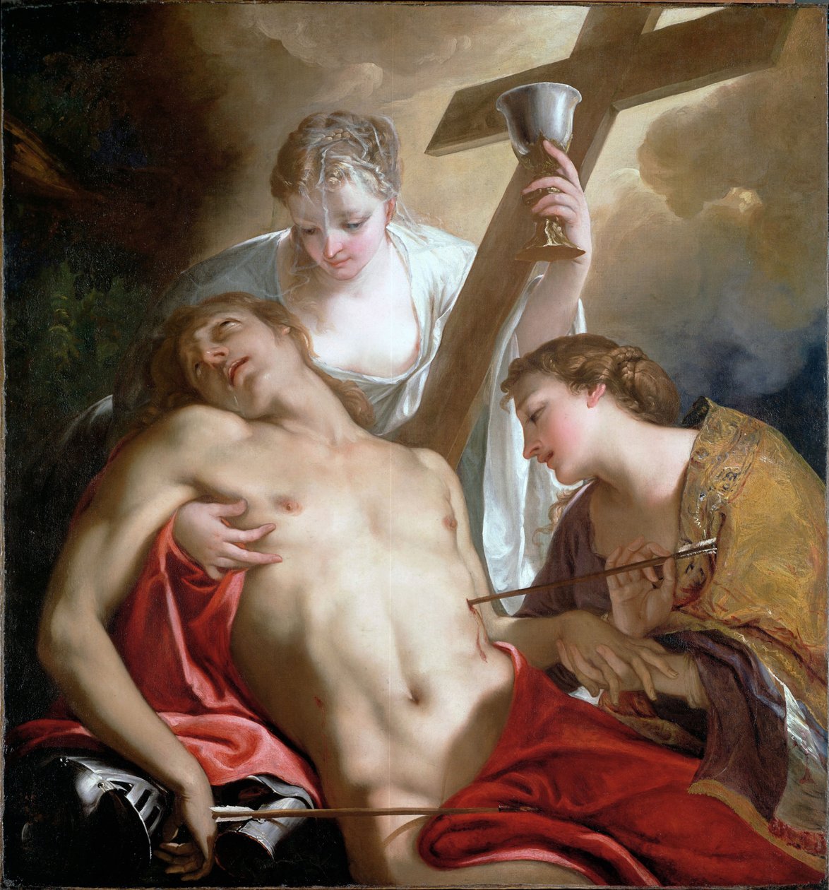 Svatý Šebestián od Antonio Bellucci
