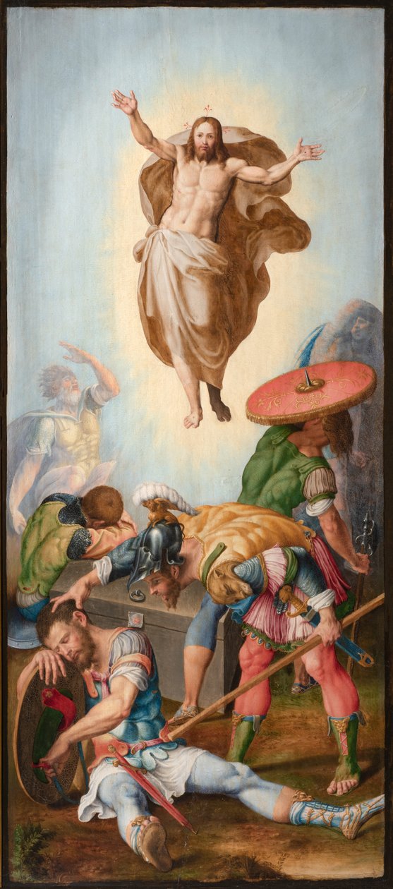 Vzkříšení Krista, asi 1561-69 (olej na desce) od Antonio Campi
