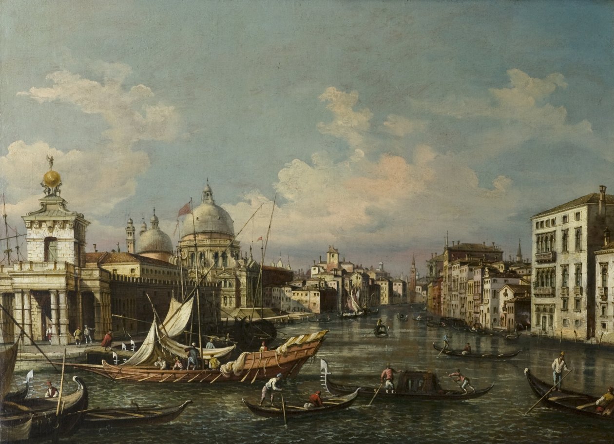 Ústí Canal Grande od Giovanni Antonio Canal