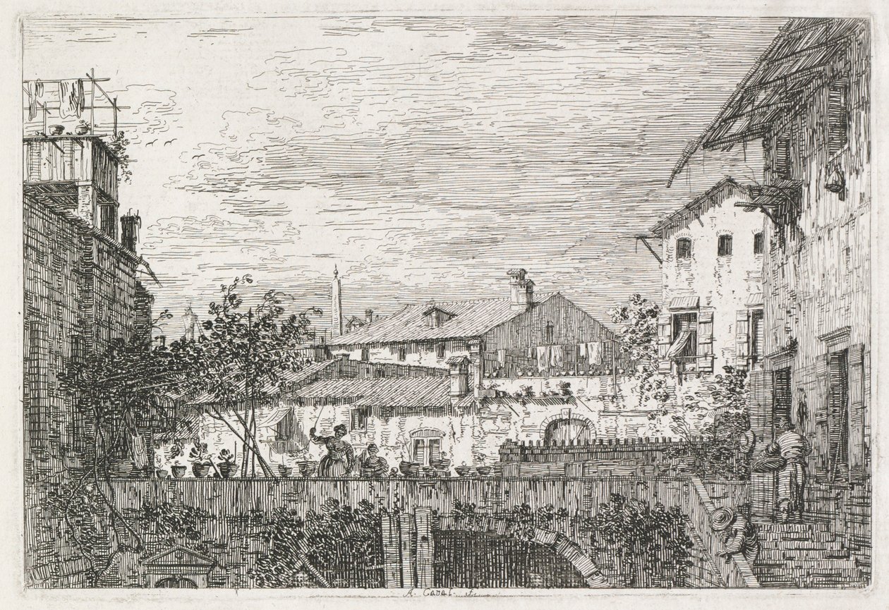 Pohledy: Terasa, 1735-1746. od Giovanni Antonio Canal