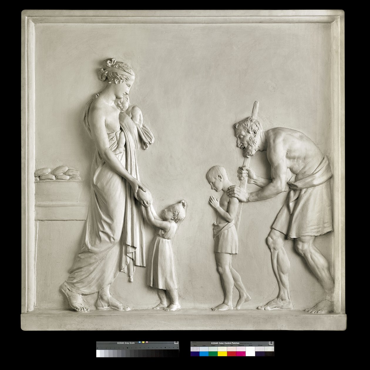 Feeding the Hungry, 1795 (omítka) od Antonio Canova