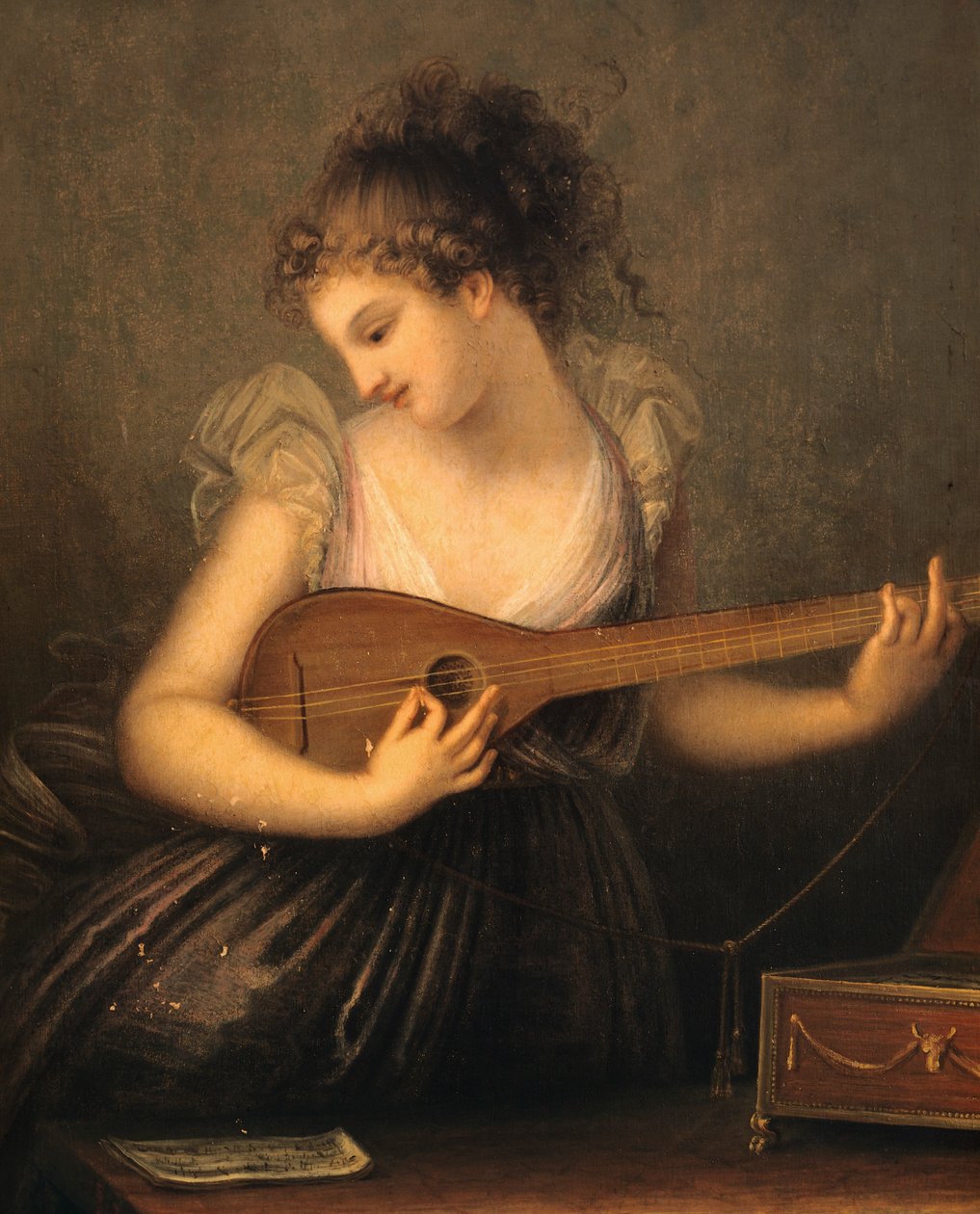Hudebník Antonio Canova (1757-1822) od Antonio Canova