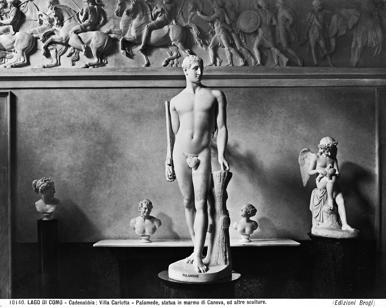 Palamede, Mramorová síň (mramor) od Antonio Canova