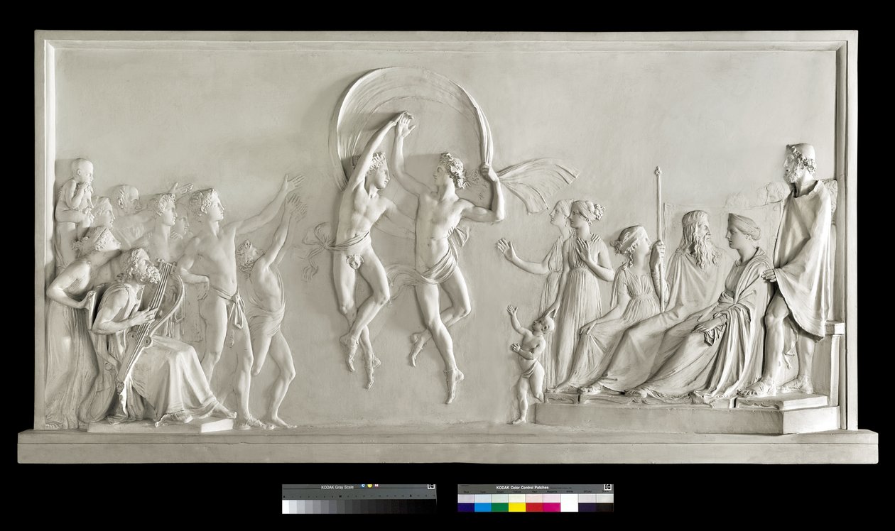 Sons of Alcynous dancing, 1790-92 (sádra) od Antonio Canova