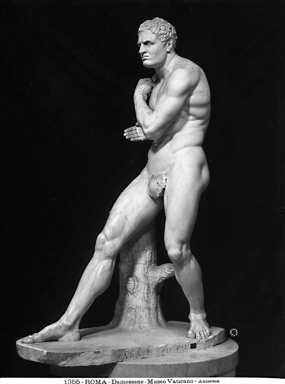 Socha Damoxena, cca 1800 (mramor) od Antonio Canova