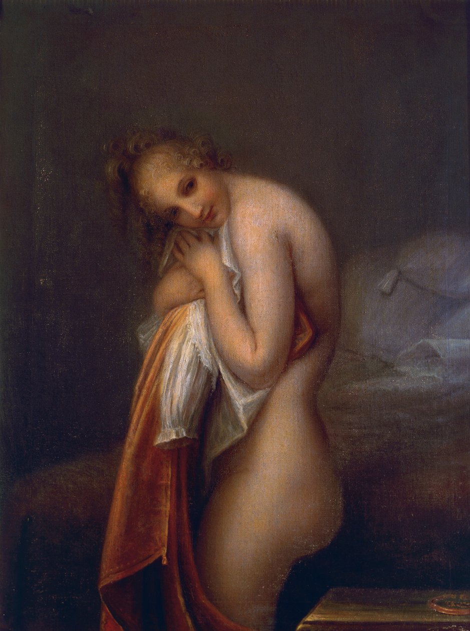 Překvapení, Antonio Canova (1757-1822), olej na plátně od Antonio Canova