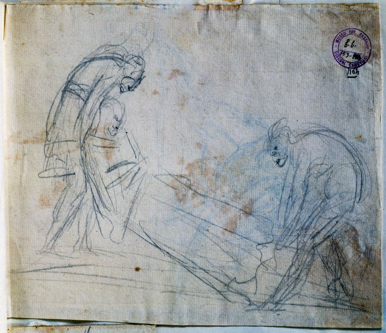 Přepravní tělo Horatio Nelsona od Antonio Canova