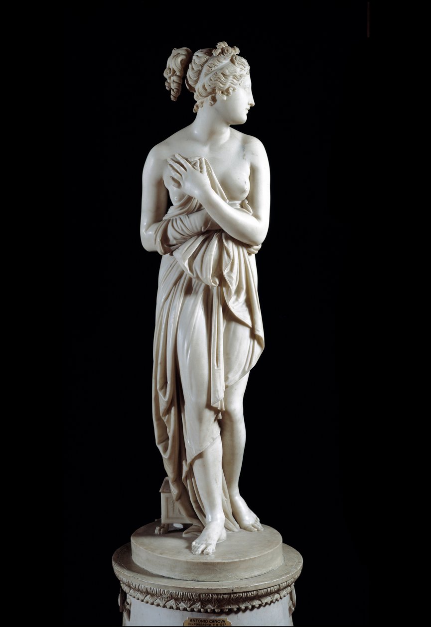 Venere Italica (Venuše) - Mramorová socha (v. 172 cm), od Antonia Canovy (1757 - 1822) od Antonio Canova