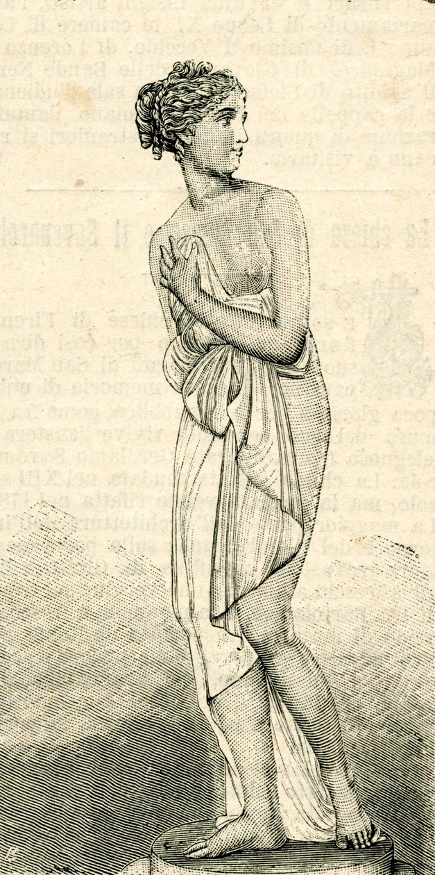 Italská venuše, Antonio Canova (1757-1822), Galleria Palatina, Florencie, Toskánsko, Itálie od Antonio Canova
