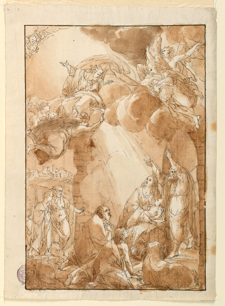 Narození Krista od Antonio Cavallucci