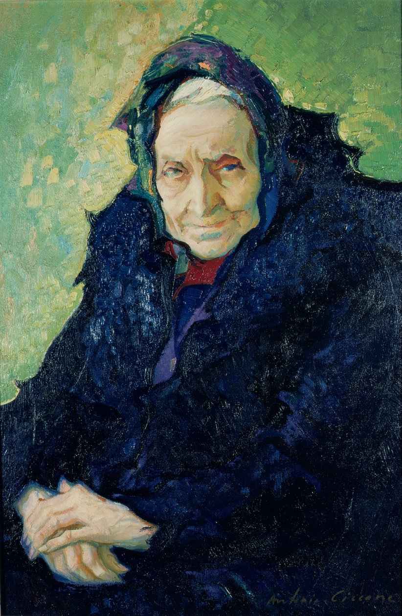 Elettra ve fialově modré, 1966-67 od Antonio Ciccone