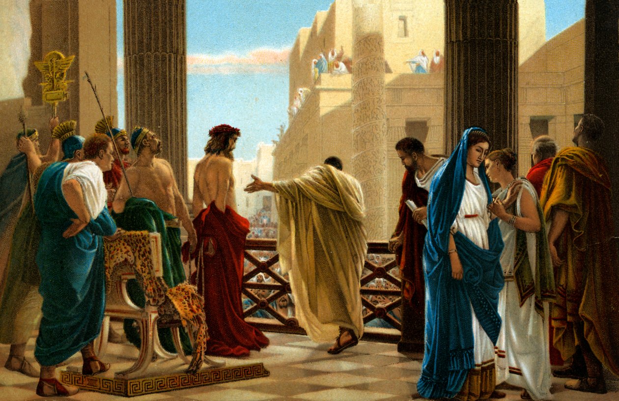 Ecce Homo, po obraze Antonia Ciseriho - Bible od Antonio Ciseri
