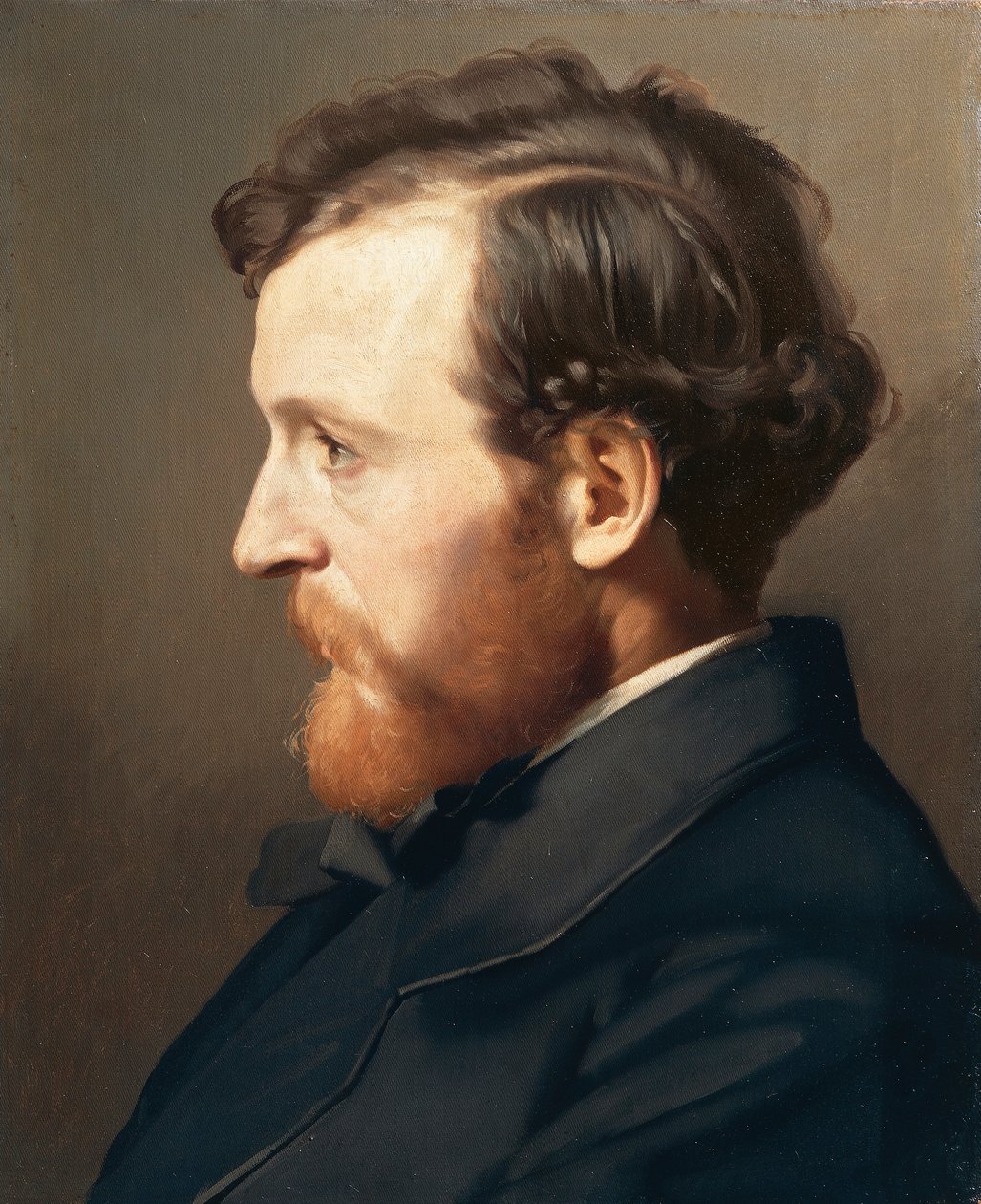 Portrét Vincenza Ciseriho od Antonia Ciseriho (1821-1891) od Antonio Ciseri