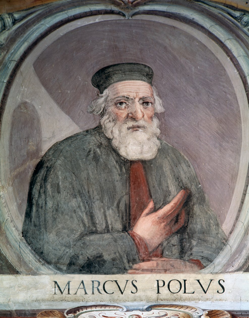 Portrét Marca Pola od Antonio Giovanni de Varese