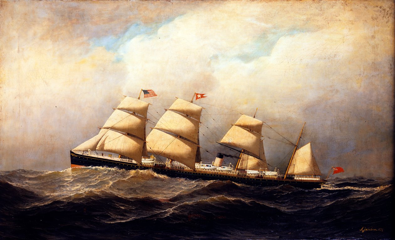 Parník Baltic od Antonio Jacobson